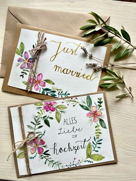 #card #wedding #weddingplanningtips #weddingday #weddingcard #cardmaking #cardesign #cardmakingideas #selfcare #selbermachen #hochzeit #hochzeitsideen #hochzeitsgeschenk #hochzeitstag #aquarelle #diy #foryoupage #foreverlove #foryourfeed #foryoupage❤️❤️ Below you can discover our wedding invitation card designs, graphics and crafts. We currently have 828 different wedding invitation card items available on Creative Fabrica. Watercolor Wedding Cards Handmade, Watercolor Wedding Cards, Wedding Cards Handmade, Wedding Invitation Card Design, Wedding Invitation Card, Abstract Watercolor Painting, Card Wedding, Invitation Card Design, Watercolor Wedding