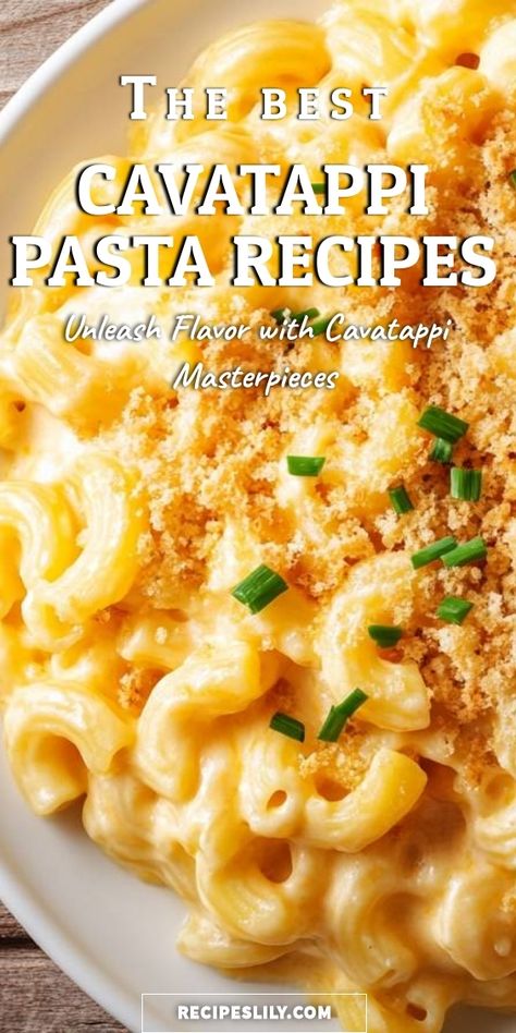 I love experimenting with cavatappi pasta, and these recipes have truly unleashed the flavors in my kitchen! From creamy cheese sauce to delightful toppings, each bite is a masterpiece. Perfect for any occasion, you won’t be able to resist making them again and again! Capatavvi Pasta Recipes, Chicken Cavatappi Pasta Recipes, Cavatappi Pasta Recipes, Pasta And Cheese, Cavatappi Pasta, Creamy Cheese Sauce, Creamy Garlic Sauce, Pasta Shapes, Creamy Cheese