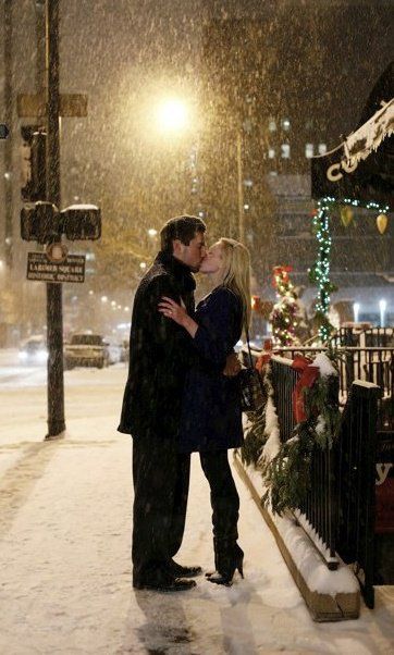 Kisses in the Snow  #ImDreamingOf @Radley London Kiss In Snow, Kissing In Snow, Kissing In The Snow, Two People Kissing, Snow Date, Snow Kiss, Christmas Kisses, Winter Romance, People Kissing