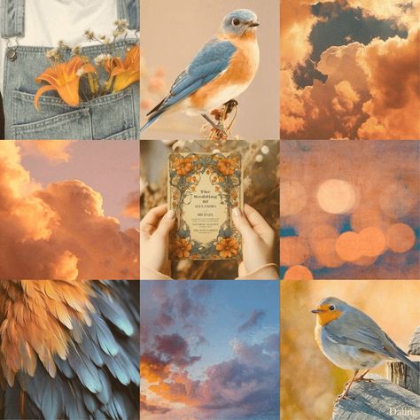 Blue Brown Moodboard, Different Cores And Aesthetics, Mood Board Character, Moodboard Character Design, Bug Moodboard, Bee Moodboard, Apocalypse Moodboard, My Moodboard, Oc Moodboard Aesthetic