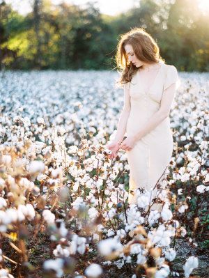 Cotton Field Photography, Field Photo Shoot, Southern Virginia, Bridal Editorial, Elegant Wedding Inspiration, Cotton Fields, Cotton Plant, Photography Help, Model Looks