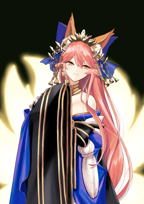 View and download this 827×1169 Caster (Fate/EXTRA) image with 14 favorites, or browse the gallery. Fox Tail Hair, Tamamo No Mae Fate, Fate Extra, Tamamo No Mae, Japanese Clothes, Meaningful Pictures, Tail Hair, Fate Servants, Fox Tail