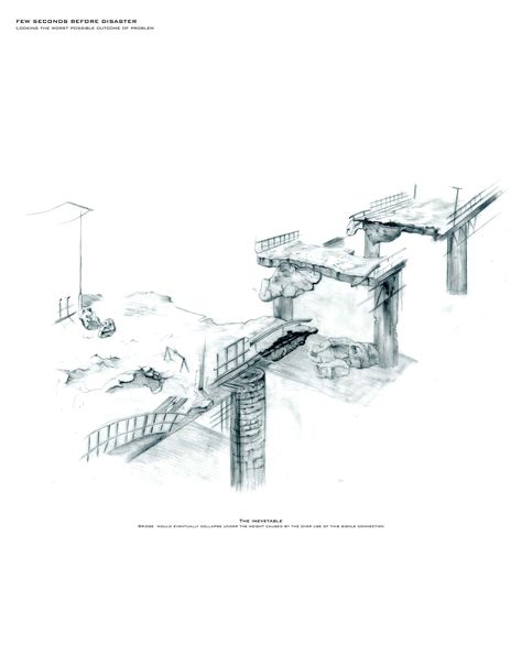 Sketch of broken and collapsed bridge something which is collapsed under the weight or nature causes Bridge Reference Drawing, Mario Jumping, Broken Bridge, Bridge Tattoo, Deer Tattoo Designs, Background Game, Bridge Drawing, Cobra Tattoo, Bridge Structure