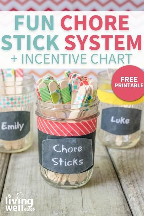 Popsicle Stick Chores, Diy Reward Chart For Kids, Rewards For Chores, Chore Reward System, Diy Chore Chart Kids, Kids Reward System, Rewards For Kids, Chore Sticks, Incentive Ideas