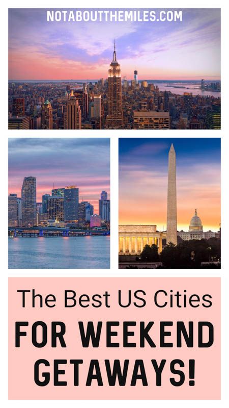 USA Weekend Trips: The 25 Most Amazing US Cities for Quick Getaways! - It's Not About the Miles Family Weekend Getaway Ideas, Weekend Getaway Ideas, Weekend Family Getaways, Best Weekend Getaways, Cities To Visit, Romantic Ideas, Usa Cities, Family Weekend, Kid Friendly Activities