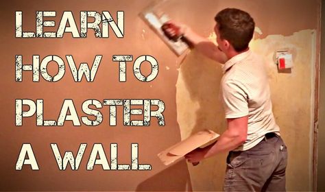 Learn How To Plaster A Wall Like A Pro Repairing Plaster Walls, Plaster Walls Diy, How To Make Plaster, Shelving Decor, 3d Wall Art Sculpture, Plaster Repair, House Renovation Projects, Diy Plaster, Wall Diy