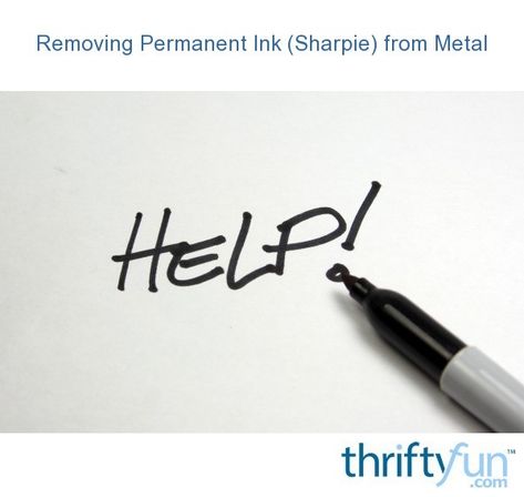 This is a guide about removing permanent ink (Sharpie) from metal. The good news with regard to removing permanent marker from a metal surface is that it is easier to remove Sharpie from nonporous surfaces. Remove Sharpie, How To Get Permanent Marker Off Skin, Permanent Marker Remover From Wall, How To Get Sharpie Off Of Anything, Removing Permanent Marker, Ink Removal, How To Remove Sharpie, Remove Permanent Marker, Tin Lunch Boxes