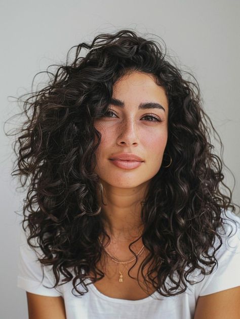 Top Curly Hairstyles for All Hair Lengths: Cute, Fancy, and Easy Looks for Every Occasion Haircut For School, Long Curly Hairstyles Natural, Curly Hairdos, Curly Hairstyles Natural, Easy Curly Hairstyles, Layered Curly Haircuts, Medium Curly Haircuts, Long Curly Hairstyles, Long Hair Perm