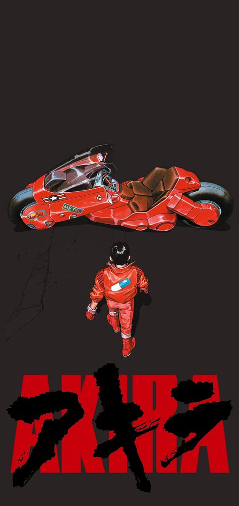 Akira Phone Wallpaper, Akira Wallpaper Iphone, Akira Wallpaper, Anime Motorcycle, Akira Anime, Anime Mobile, Arte Cyberpunk, Movie Wallpapers, Wallpaper Cave