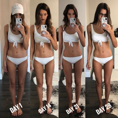 How To Get Toned In One Month, Body Transformations Toned, One Month Tone Up, Getting Toned Workout Plan, 4 Week Fitness Transformation, Toned In 90 Days, Tone Up In Two Weeks, Before And After Toned Body Pictures, Tone It Up 7 Day Slim Down