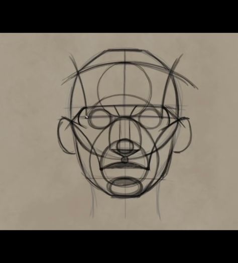 Reilly method by Kyle Hefty The Reilly Method, Reilly Method Head, Riley Method, Reilly Head, Reilly Abstraction, Reilly Method, Portrait Drawing Tips, Drawing The Human Head, Head Drawing