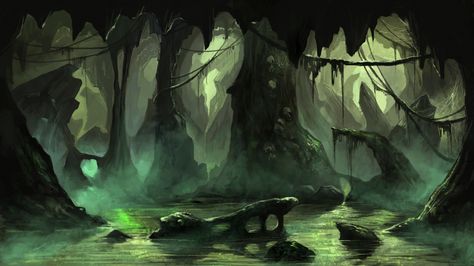 swamp | Nebula Game Studios Swamp Wallpaper, Corrupted Forest, Swamp Background, Dnd Underdark, Halloween Mural, 2d Game Background, Backgrounds Hd, Misty Forest, Fantasy Forest