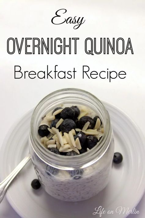 Learn how to make this easy overnight quinoa breakfast recipe that is sure to please! It is a quick, simple and clean eating, healthy breakfast to make. #healthyrecipe #breakfast #kenarry #ideasforthehome Overnight Quinoa Breakfast, Overnight Quinoa, Quinoa Recipes Breakfast, Golo Recipes, Easy Quinoa, Quinoa Breakfast, Protein Breakfast Recipes, Breakfast Meal Prep, Quinoa Recipes