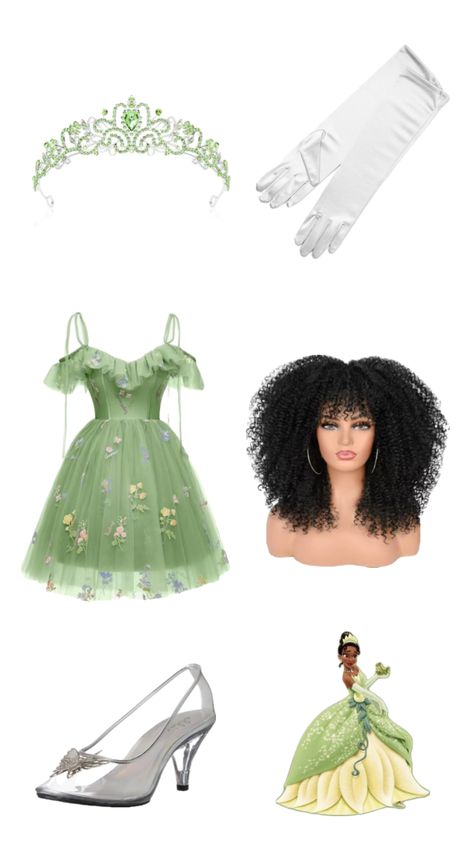 #tiana #princessandthefrog #costume #cosplay #outfit #rave #coachella #festival Tiana Outfit, Outfit Rave, Princesa Tiana, Coachella Festival, Costume Cosplay, Prince, Festival