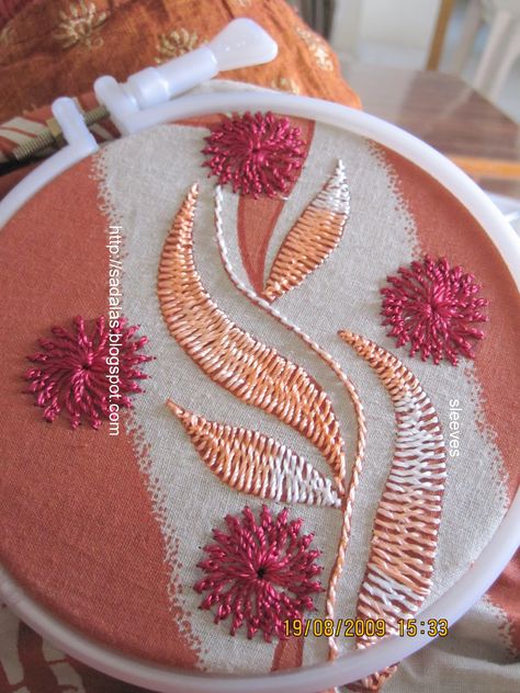 Interesting... Cretan Stitch Embroidery, Stitch Embroidery Design, I'm Just A Girl, Creative Embroidery, Embroidery Motifs, I Changed, Starling, Stitch Embroidery, Hand Work