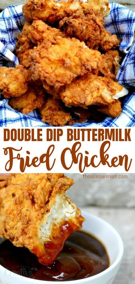 Fried Boneless Chicken Breast, Buttermilk Fried Chicken Breast, Buttermilk Fried Chicken Tenders, Buttermilk Fried Chicken Recipe, Best Fried Chicken Recipe, Buttermilk Chicken Tenders, Fried Chicken Breast Recipe, Indulgent Recipes, Fried Chicken Recipe Southern