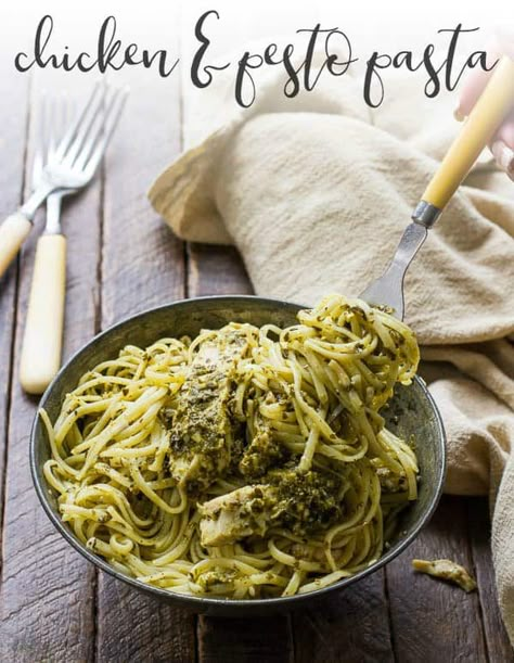 Pasta Quotes, Pesto Pasta With Chicken, Chicken And Pesto, Chicken Pesto Pasta, Pasta With Chicken, Chicken Pesto, Parmesan Pasta, Pesto Chicken Pasta, Parmesan Chicken