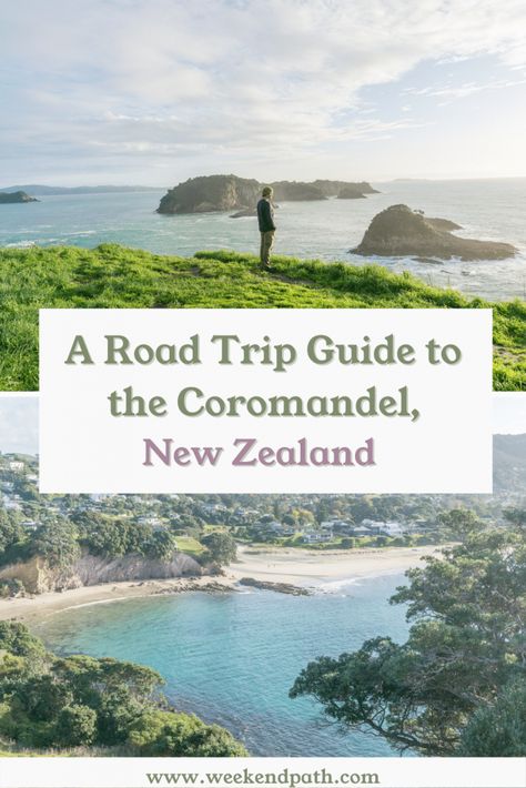 Road Trip New Zealand, Cathedral Cove, New Zealand Itinerary, North Island New Zealand, New Zealand Adventure, Nz Travel, Hot Pools, New Zealand North, New Zealand Travel