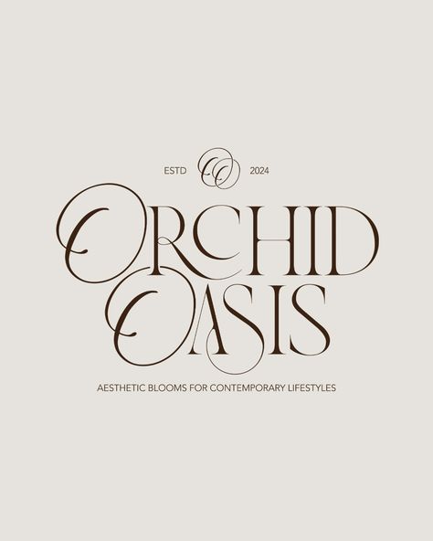 BRB still obsessing over this logo suite I designed for a brand brief / passion project 🤩 Orchid Oasis - a business determined to break traditional norms by creating floral designs that are not just beautiful, but tell a unique story. Their vision is to redefine the floral experience by infusing art, colour, and quality into every arrangement. I’m living for the minimal, simple yet elegant designs at the moment 🫶🏼 this brand brief / passion project was so much fun to work on! Orchid Graphic Design, Traditional Graphic Design, Brand Brief, Chocolate Branding, Brand Identity Board, Logo Suite, Floral Logo Design, Elegant Logo Design, Art Colour