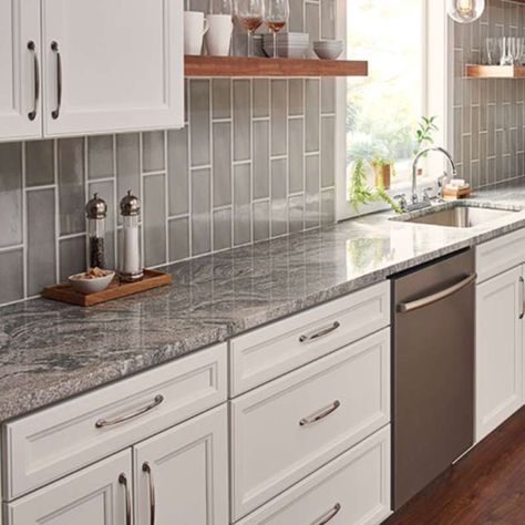 Grey Subway Tile Kitchen, Kitchen Backsplash Images, Vertical Tile, Gray Subway Tile Backsplash, Gray Tile Backsplash, Subway Tile Design, Kitchen Splashback Tiles, Grey Subway Tiles, Subway Tile Backsplash Kitchen