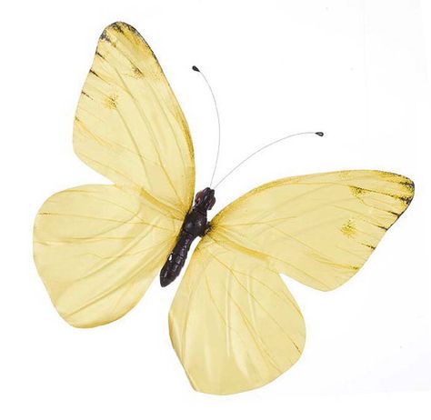 Yellow Butterfly  20cm - Butterflies Png Icons Aesthetic, Carrd Png, Papillon Butterfly, Yellow Theme, Tatuaje A Color, Png Aesthetic, Yellow Butterfly, Png Icons, Flower Phone Wallpaper