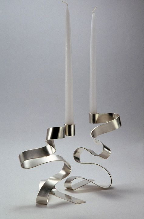 Metal Objects Design, Ane Christensen, Silver Objects, Metal Candlesticks, Interior Inspo, Objects Design, Interior Details, Industrial Design, Apartment Decor