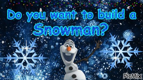 Do You Want To Build A Snowman Olaf Snow, Wanna Build A Snowman, Frozen Olaf, Friends Font, Build A Snowman, Font Generator, Olaf, Animated Gif, Frozen