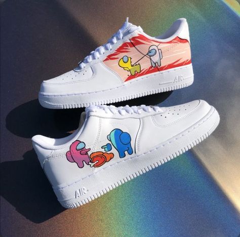 Air Force 1 All White, Af1 Shoes, Custom Shoes Diy, Nike Shoes Air Force, Jordan Shoes Girls, Custom Nike Shoes, All Nike Shoes, Baskets Nike, Custom Air Force 1