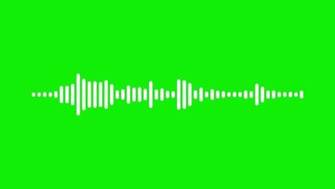 Ad: audio wave or frequency digital animation effect 4K movement on green screen background. Is a sound technology or audio recorders. Green Screen Music Effects, Audio Wave Video, Audio Wave Gif, Green Effect Video, Green Screen Effects Videos, Music Green Screen, Green Screen Gif, Croma Key Video, Green Screen Effects Videos Design