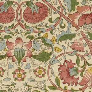 Printed Cotton, Loddon, ca. 1934 William Morris Patterns, Paris Poster, Design Studios, Arts And Crafts Movement, Art And Craft, Floral Background, Famous Artists, Free Illustrations, William Morris