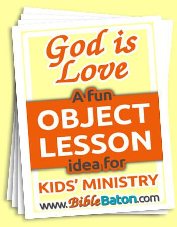 Fun Object Lesson on Love for Kids {The Fruit of the Spirit #1} • BibleBaton Fruit Of The Spirit Lessons, Fruit Of The Spirit Love, Family Discipleship, Sunday School Object Lessons, Spirit Love, Kids Church Lessons, Kids Fruit, Bible Object Lessons, Bible Teaching