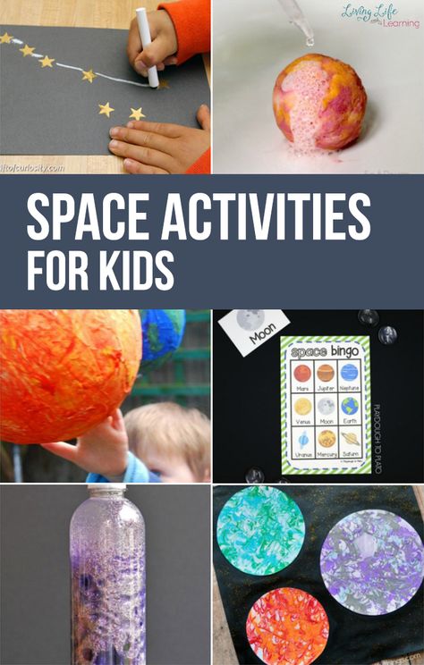 Learning about outer space is a lot of fun. I will be sharing a fantastic list of space activities for kids. They will love it! A perfect hands-on way to learn about outer space and its planets. My son's favorite science topic.