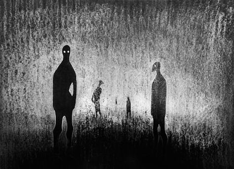 The Mysterious Dark Watchers of California | Mysterious Universe Shadow Figures Creepy, Dark Watchers, Shadow Figures, Fran Bow, Oxenfree, Mysterious Universe, Shadow People, Twilight Sky, The Adventure Zone