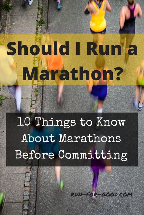 If you're wondering, 'Should I run a marathon?', here are 10 things to know about training for and running a marathon.   #marathonrunning  #marathontraining Marathon Motivation Quotes, Marathon Illustration, Marathon Running Motivation, Marathon Tattoo, Marathon Training Plan Beginner, Marathon Poster, Disney Movie Marathon, Marathon Quotes, Marathon Prep