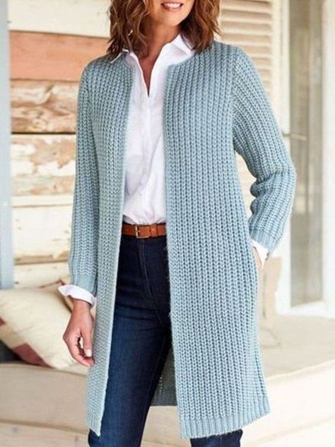 Crocheting cardigan free patterns Crochet Long Cardigan Pattern Free, Crochet Long Cardigan Pattern, Long Cardigan Pattern, Cardigan Pattern Free, Crochet Long Cardigan, Long Open Sweater, Knit Baby Jackets, Crochet Sweater Design, Plain Cardigan