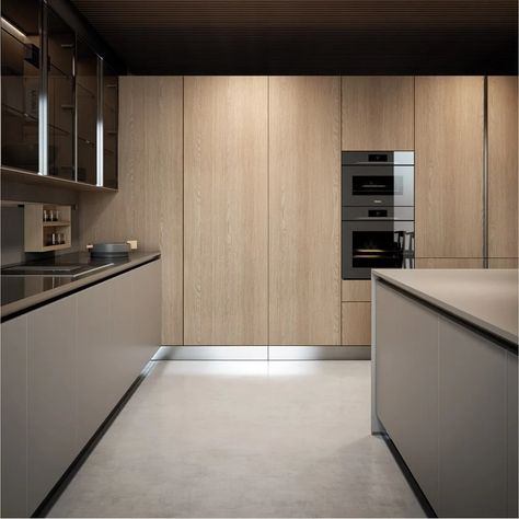 Arclinea Kitchen, Kitchen Design Showrooms, Wall Unit Designs, Minimalist Kitchen Design, Antonio Citterio, New House - Kitchen, Kitchen Concepts, Italian Kitchen, House Design Kitchen