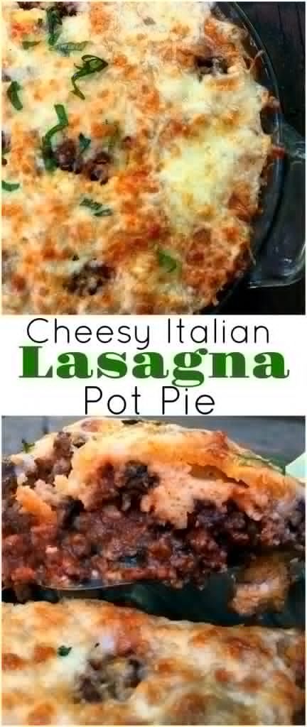 Easy Pot Pies, Lasagna Pot, Gluten Free Bisquick, Comforting Food, Italian Lasagna, Pot Lasagna, Italian Comfort Food, Bisquick Recipes, Spanish Recipes