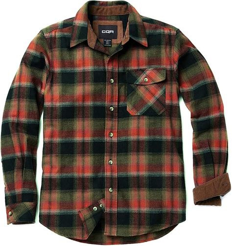 Outdoor Shirts, Flannel Outfits, Outdoor Shirt, Mens Flannel, Long Sleeve Plaid, Mens Essentials, Plaid Flannel Shirt, Plaid Design, Shirt Long Sleeve