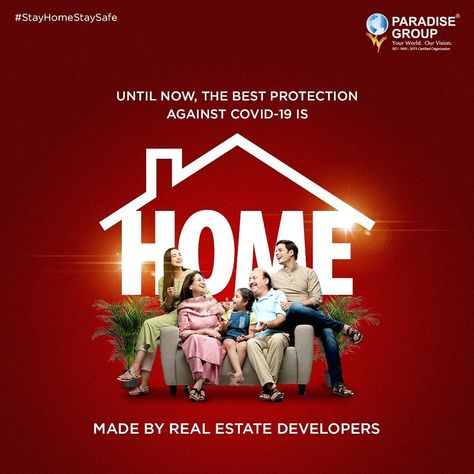 Indian Real Estate Ads, Rakshabandhan Creative Ads Real Estate, Family Creative Ads, Home Creative Ads, Real Estate Creatives, Shri Radha Rani, Real Estate Poster, Event Poster Design Inspiration, Real Estate Marketing Design