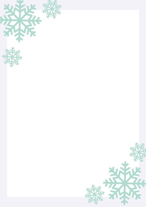 Snowflake Boarder, Winter Snow Wallpaper, Winter Wonderland Background, Winter Wonderland Wallpaper, Snowflake Border, Lettering Drawing, Snowflake Wallpaper, Snowflake Clipart, Pink Pages