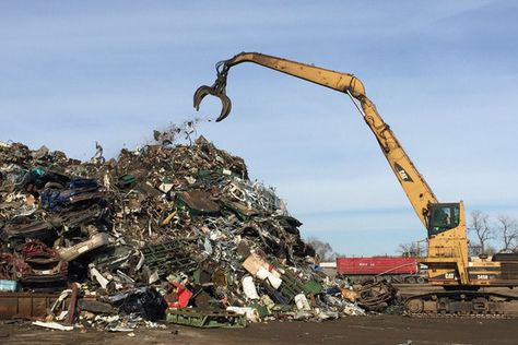 The international scrap market uses nicknames for mixes of metal, prompted by the increasing amount of complex junk. Some include Candy, Lady and Thigh. Water Well Drilling Rigs, Scrap Recycling, Water Well Drilling, Waste Recycling, Junk Yard, Construction Waste, Well Drilling, Metal Processing, Recycling Process