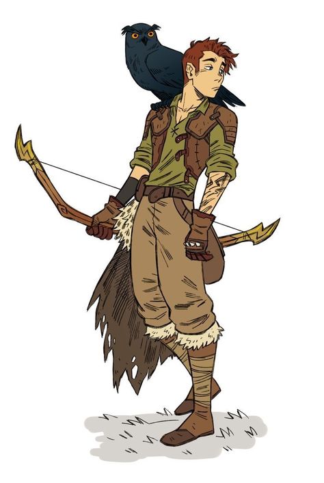 Archer Characters, Bow And Arrow, Dungeons And Dragons Characters, Dnd Art, Arte Fantasy, Character Design Male, Fantasy Inspiration, Character Design References, Character Creation