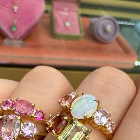 Sarah Gardner Fine Jewellery on Instagram: "✨unsure of your finger size? Choose ‘I don’t know my size’ at checkout and we’ll send you a ring sizer kit 🤍" Gemstone Charm Stacker Ring Mejuri, Don T Know, Ring Sizer, I Don T Know, Choose Me, Happily Ever After, Fine Jewelry, Instagram