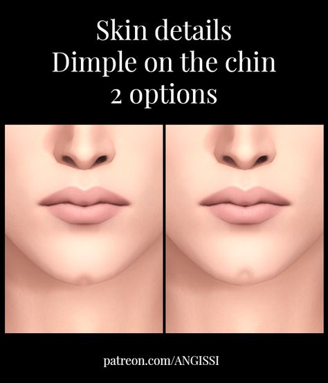 ANGISSI / ts4 / sims4 / Skin Detail / Dimples The Sims 4 Dimples, Sims 4 Dimples Cc, Sims 4 Cc Dimples, Sims 4 Dimples, Sims4 Skin, The Sims 4 Skin, Skin Details, Sims 4 Cc Skin, Ts4 Cc