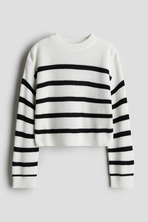 Girls' Clothes | Dresses, Jeans & More | H&M US Winter 2020 Outfits, Cute Winter Sweater, 2020 Outfits, Dungarees Shorts, Fashionably Late, Girls Stripes, Pull Sweat, Playsuit Romper, Winter Sweater