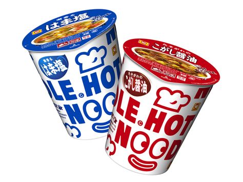 Packaging of the World: Creative Package Design Archive and Gallery: Hot Noodle Pizza Branding, Japanese Packaging, Juice Packaging, Cup Noodles, Food Graphic Design, Instant Noodle, Instant Recipes, Instant Noodles, Food Packaging Design