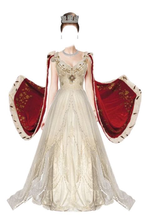 Royal Dresses Queens Gowns, Royal Dresses Queens, Coronation Outfit, Royal Ball Gowns, European Outfits, Queen Gown, Coronation Gown, Coronation Dress, Queen Outfits