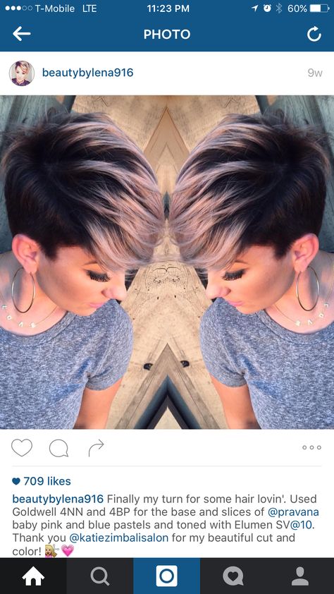 Skirt Diy, Popular Haircuts, Haircut And Color, Undercut Hairstyles, Short Hair Styles Pixie, Party Hairstyles, Pixie Hairstyles, Hair Today, Great Hair