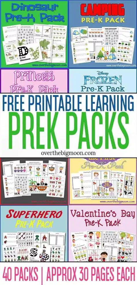 Preschool Binder, Pre K Curriculum, Pre K Worksheets, Printables Ideas, Morning Basket, Homeschool Preschool Curriculum, Homeschool Preschool Activities, Preschool Planning, Free Preschool Printables