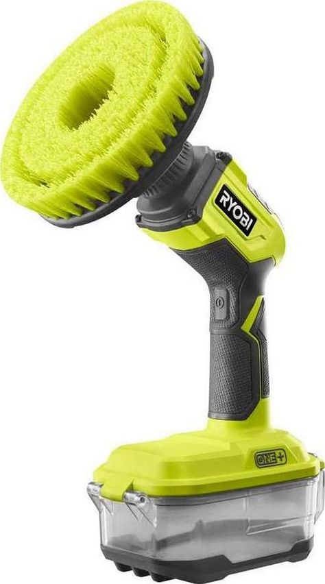 RYOBI 18-Volt ONE+ Cordless Power Scrubber P4510 (Tool Only) (RENEWED) Power Scrubber, Ryobi Tools, Backyard Dreams, Outdoor Cleaning, Cleaning Gadgets, Workshop Ideas, Domestic Goddess, Milwaukee Tools, Electronic Recycling